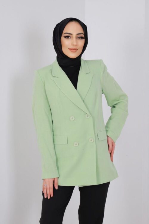 Keten Blazer Ceket